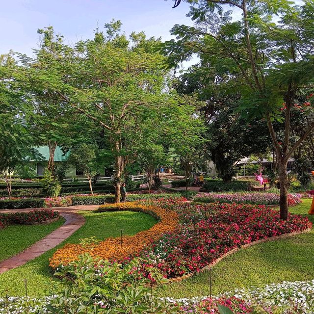 Flora Park สวนดอกไม้ วังน้ำเขียว