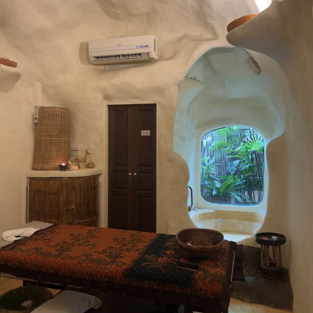 Spa in a cave