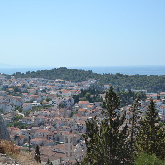 🇭🇷/フヴァルの絶景！