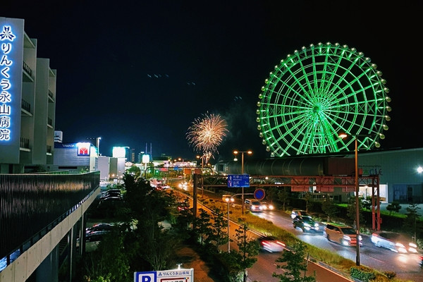 大阪×りんくうプレジャータウン シークル】夜の観覧車で絶景を