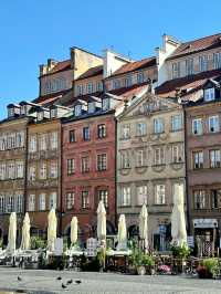 【ポーランド　ワルシャワ旧市街地】
