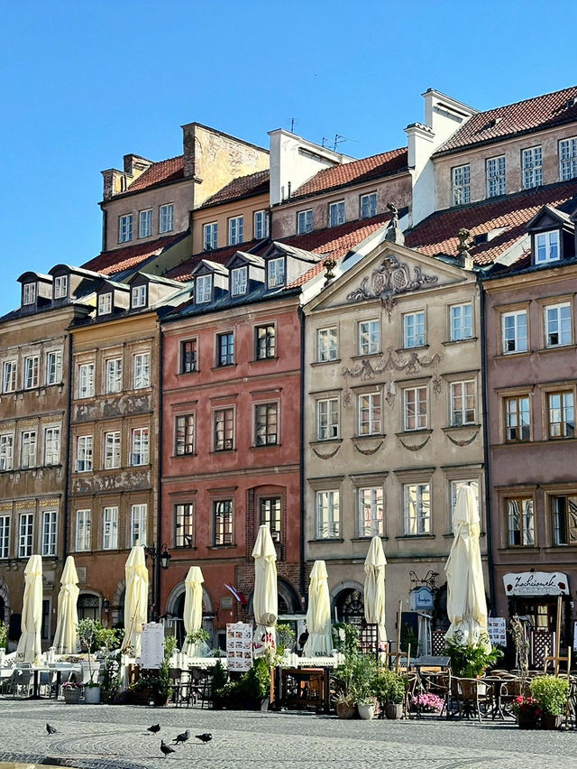【ポーランド　ワルシャワ旧市街地】