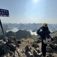9살 딸과 함께 검룡산에 오르다