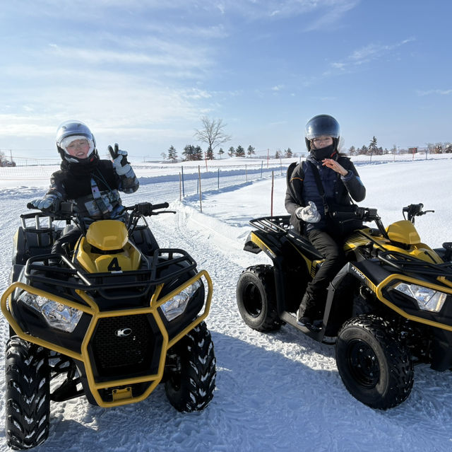 Bibai snow land, kids love it!