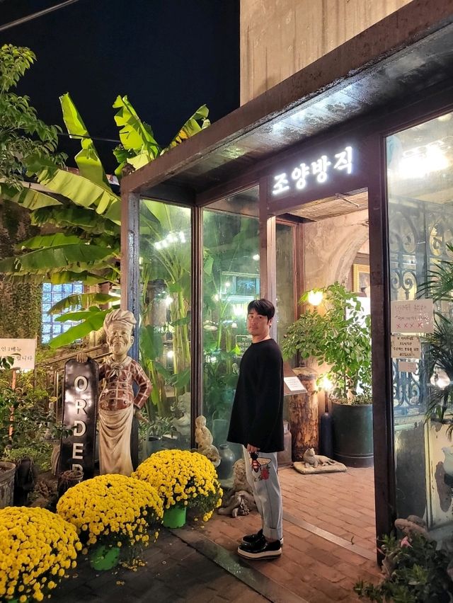 밤이되면 더 아름다워지는 인천 대형카페