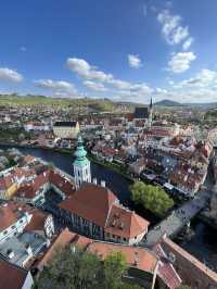 Spectacular view from the top of the tower