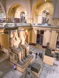 埃及自由行🇪🇬倉庫感十足的埃及博物館