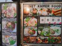 Manet Khmer food ร้านอาหารเสียมเรียบ