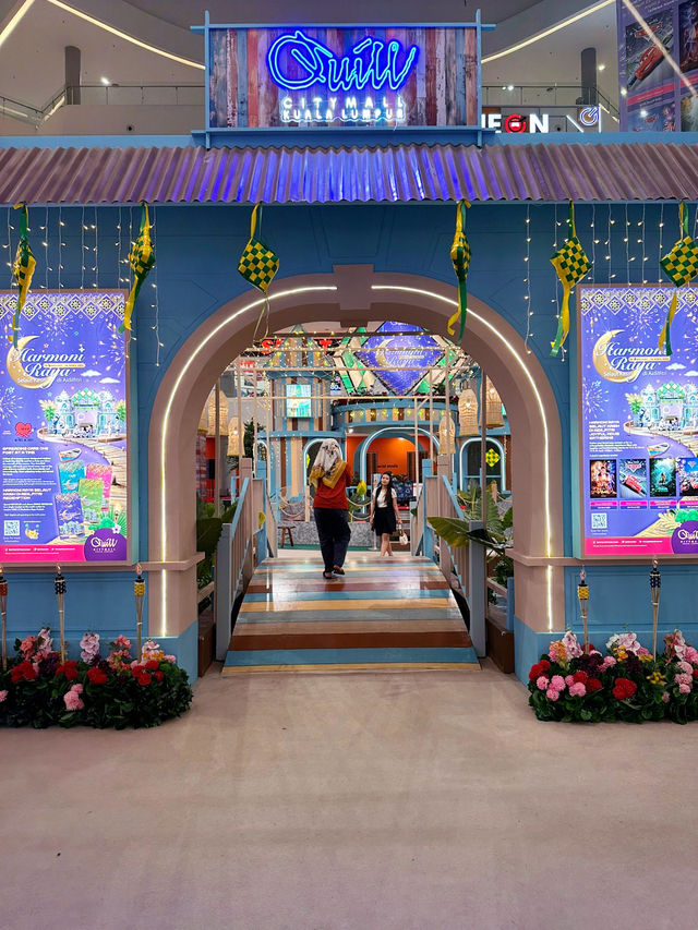A Festive Kampung at Quill City Mall This Raya! 🌙✨