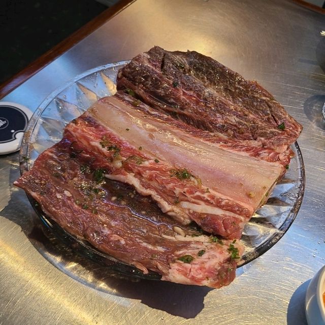 부산 서면 소고기 맛집)청기와타운 서면점 - 부산 서면 구워주는 소고기 맛집, 콜키지 프리