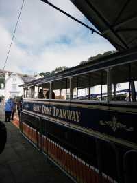 Springtime Ascent on the Great Orme Tramway, Llandudno
