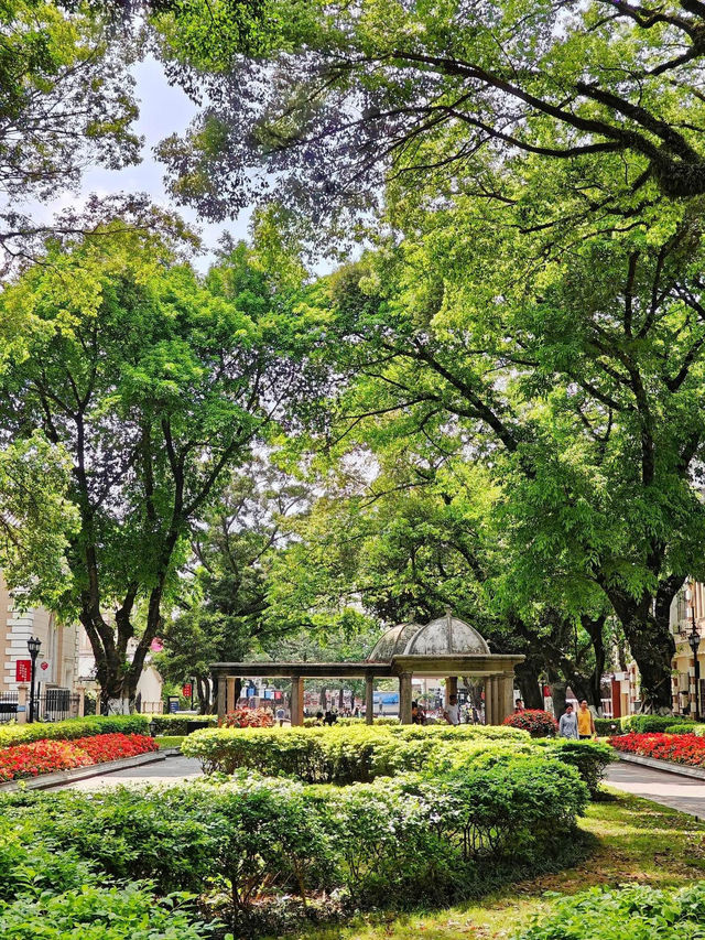 Discover the charm of Shamian Island in Guangzhou! 🏝️