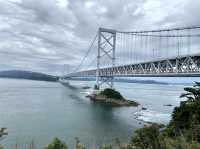 【徳島県】間近で眺める明石海峡大橋🌉