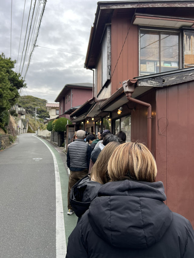 鎌倉一日遊，近距離欣賞江之電吃早餐！