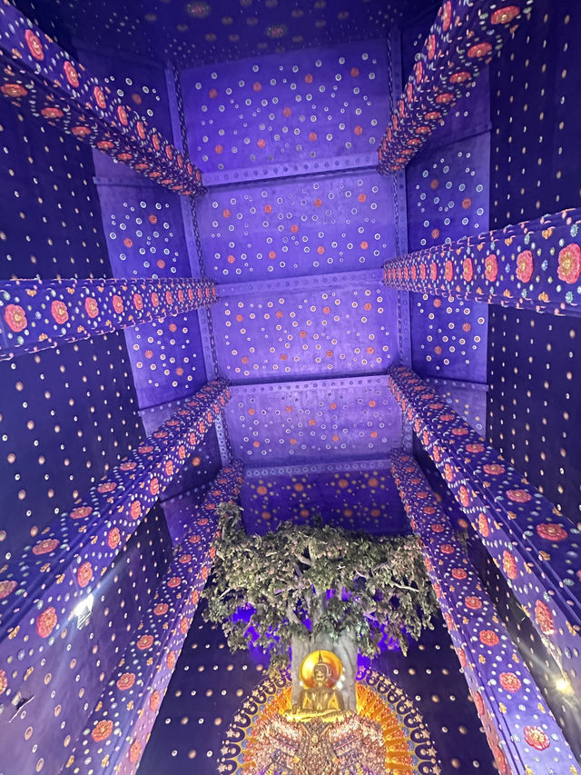 วัดอุโบสถสีม่วง💜•วัดกลางคลองวัฒนาราม•