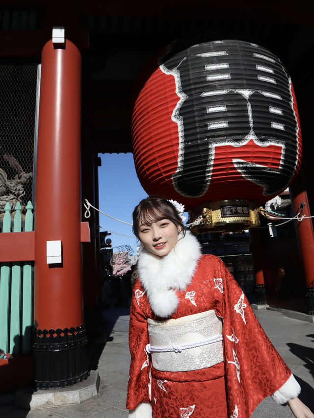 👘東京淺草和服租借 有會說中文的店員！