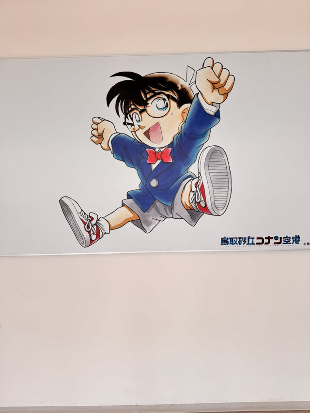 鳥取沙丘空港🛫哪怕不是柯南迷，也是值得打卡的目的地。
