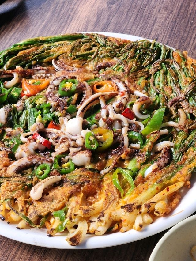 등산 후 먹는 파전은 꿀맛😋 파전과 국수가 있는 금정산성 남문집