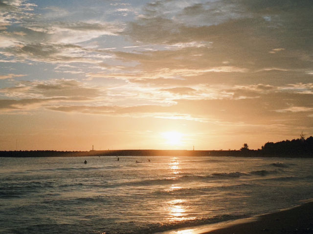 台南的日落秘境－漁光島🌅