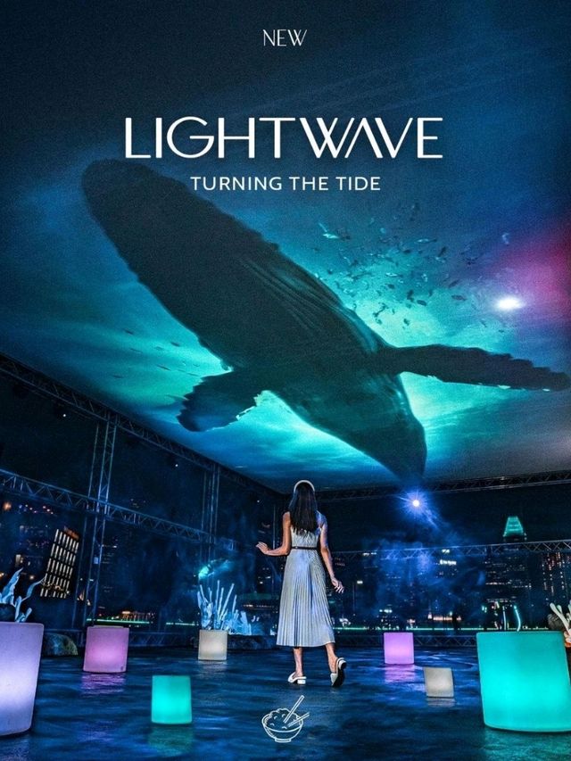 EXPERIENCE LIFE BENEATH THE WAVES IN THIS YEAR’S I LIGHT FESTIVAL! 💡🌊