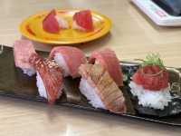 🍣 Conveyor Belt Bliss at Sushiro Hakozaki – Fresh, Fast & Family-Friendly!