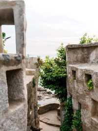 Stone Walls & Sea Breeze at Maemi Castle