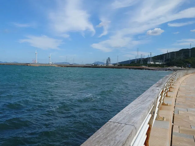 【海と緑のふれあい空間🌞】ひびき海の公園でのんびり海辺さんぽ