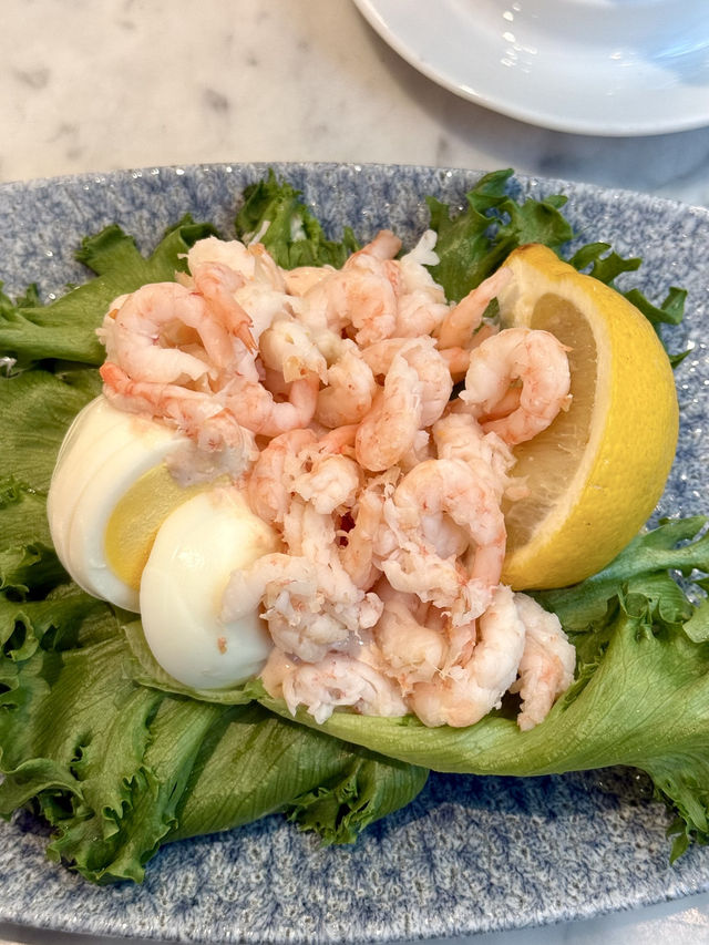 Shrimp Sandwich at Bergen Fish Market – Fresh, Local & So Satisfying 