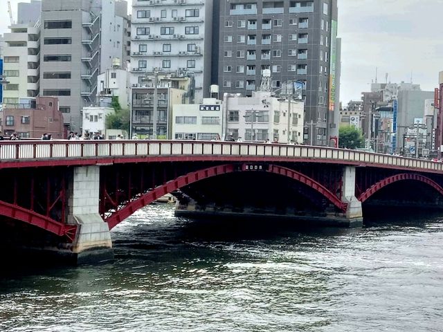 🚶‍♀️เดินชมริม Sumida River