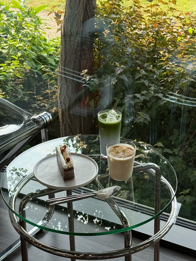 💚힐링되는 안국역 카페 리와인드 커피맛집 통유리 뷰🧁