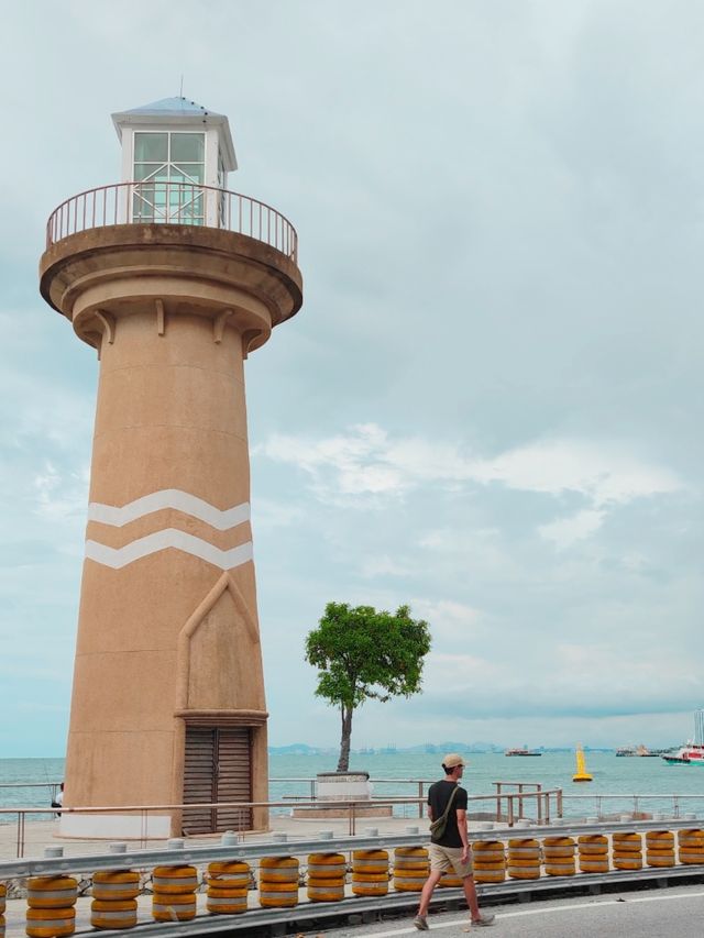 🌊 ประภาคาร แหลมบาลีฮาย เที่ยวพัทยา ชลบุรี