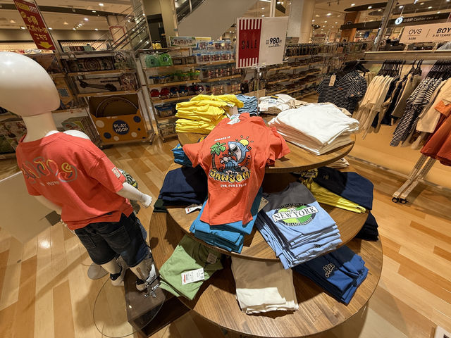 日本大型超市里的意大利小孩品牌