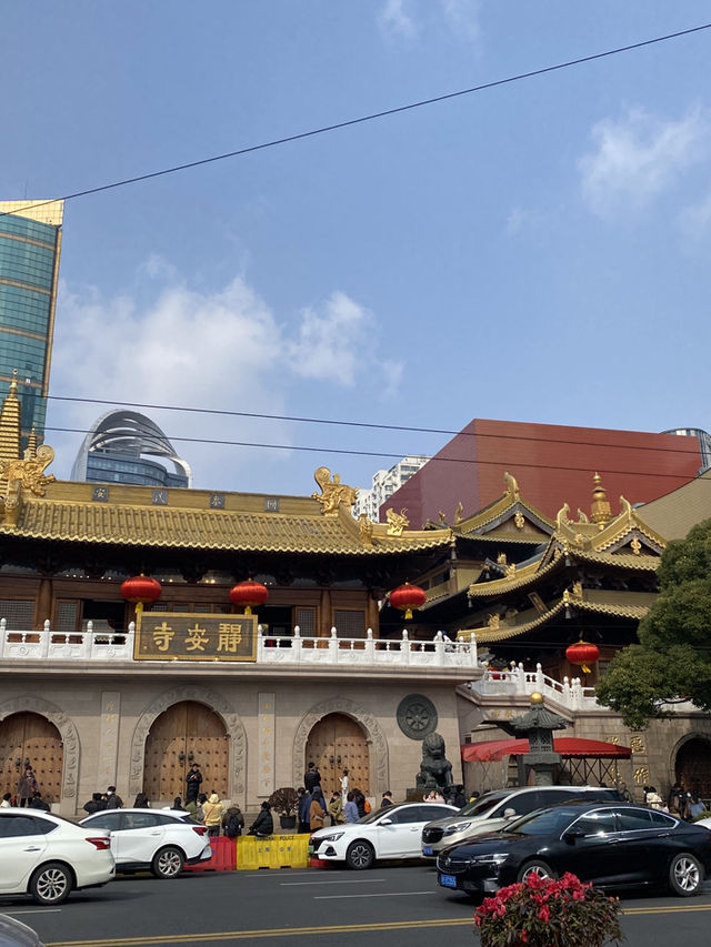 Shanghai city - old meets new