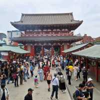 บรรยากาศวัดเซ็นโซจิ โตเกียว ช่วงเทศกาล