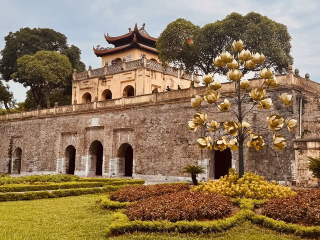 **🏯✨ *Imperial Citadel of Thăng Long: Hanoi’s 1,000-Year-Old Royal Heart* 🐉🌿**  