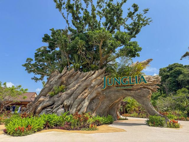 เที่ยวสวนสนุกเปิดใหม่ Junglia Okinawa