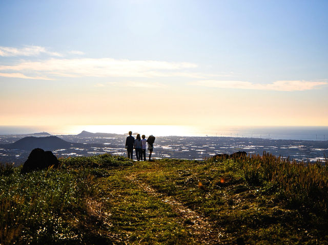 하늘을 걷는 순간, 제주에서 인생샷 날리다 🌾🏔