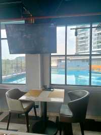 Breakfast buffet at Horizon Cafe, Bespoke Hotel.