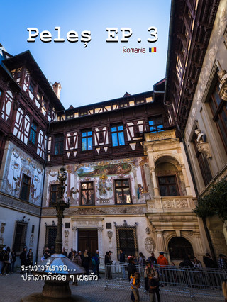 Peleș EP.3 : While we wait…the castle slowly reveals itself.