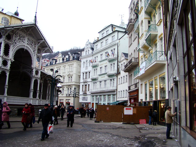 Karlovy Vary - 1300s old European spa town