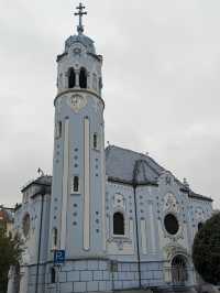 Bratislava’s Blue Church: A Disney Fairytale Come Alive 🌈🏰