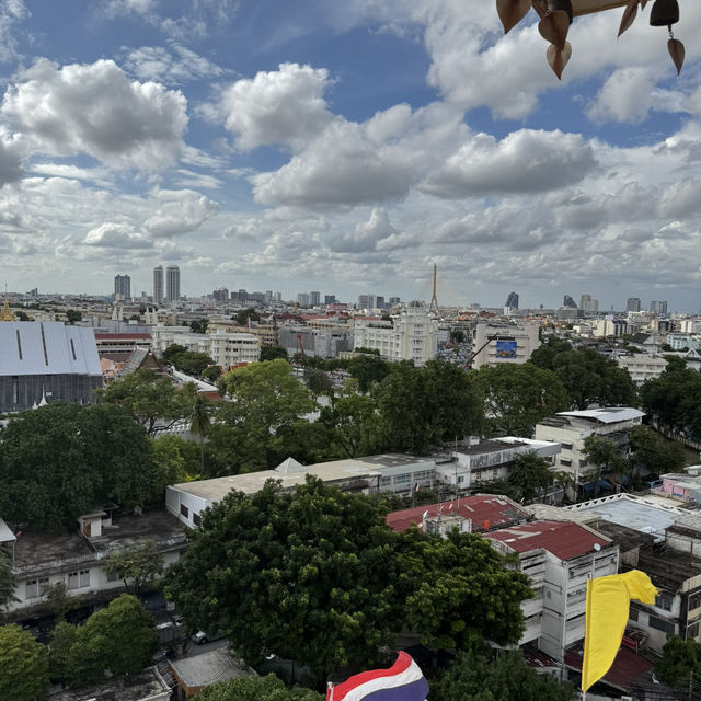 曼谷∣ 金山寺∣ 俯瞰全景的黃金聖山 