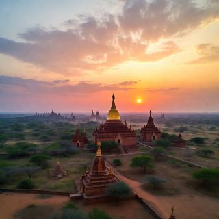 Sunrise Over Bagan’s Endless Temples
