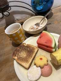朝食付き宿