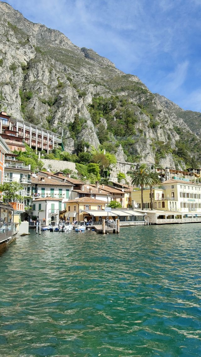 The picturesque Limone sul Garda, Italy