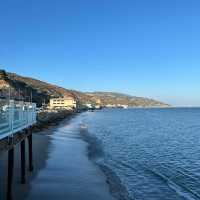 An evening in Malibu