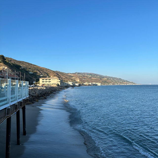 An evening in Malibu