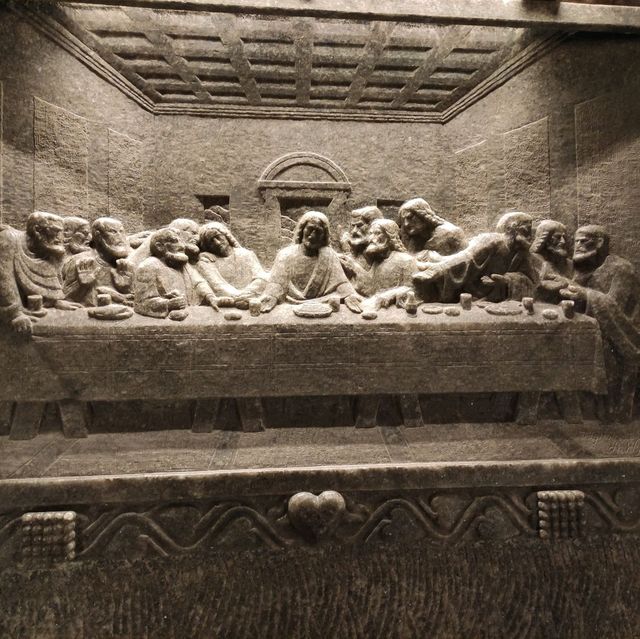Salt Sculptures and the Last Supper 