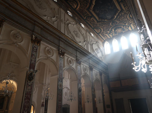 Inside Amalfi’s cathedral 