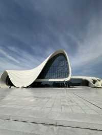 An architectural wonder: the Heydar Aliyev Center in Baku